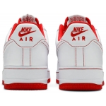 Air Force 1 07 Contrast Stitch White University Red - Image 4