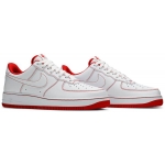Air Force 1 07 Contrast Stitch White University Red - Image 3