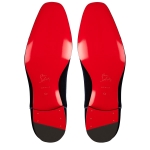 Christian Louboutin Greggo Orlato Velvet Oxford Navy/Grey - Image 10