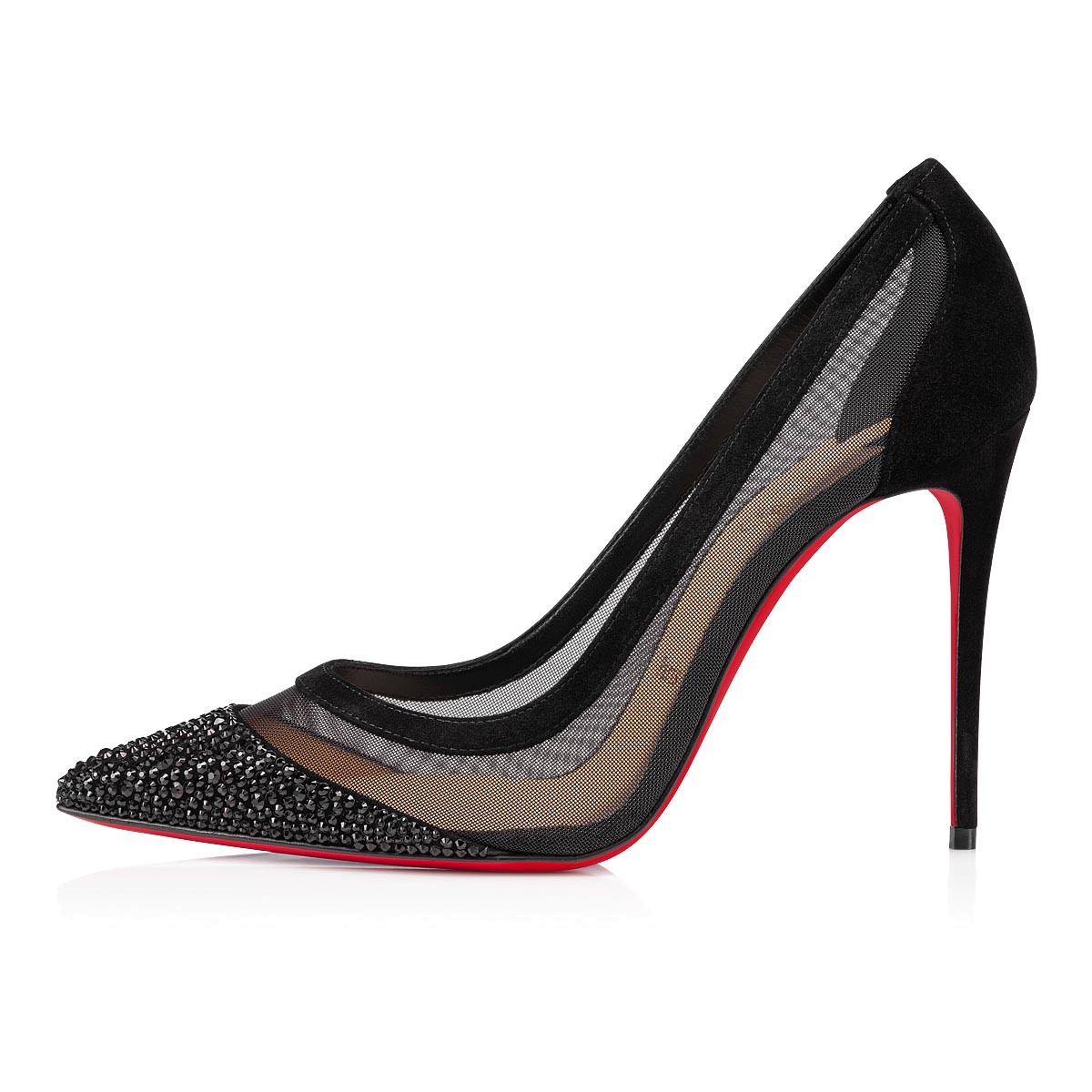 Christian Louboutin Galativi P Strass 100 mm Women Heels - Image 2