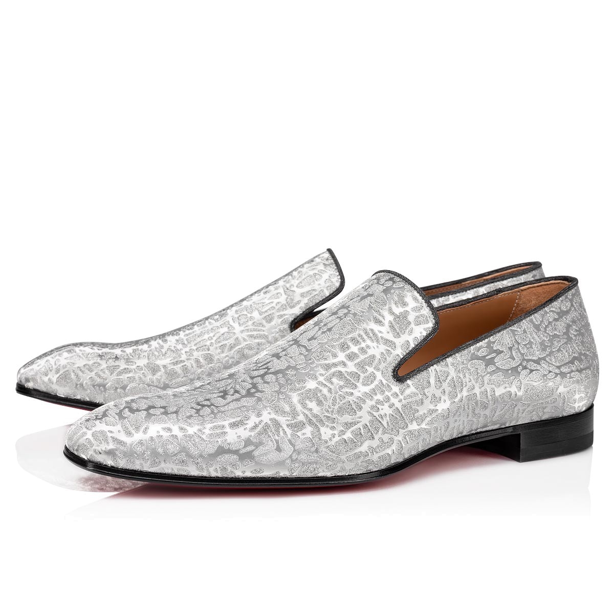 Christian Louboutin Men Dandelion Flat Sliver - Image 2