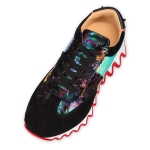 Christian Louboutin Men Loubishark Flat Black/Red - Image 6