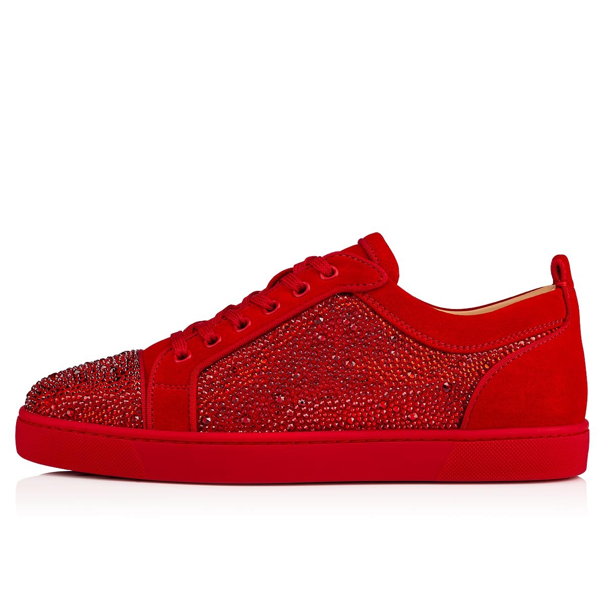 Christian Louboutin Men Louis Junior Strass Flat - Image 4