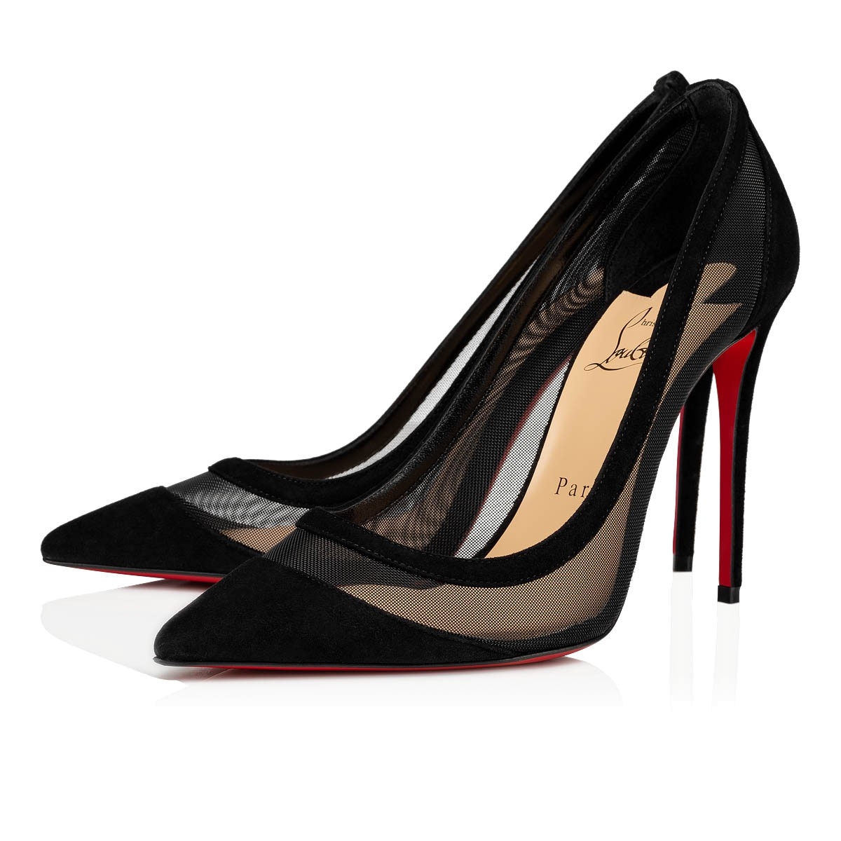 Christian Louboutin Galativi 100 mm Women Heels Black/White - Image 3