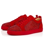Christian Louboutin Men Louis Junior Strass Flat - Image 7