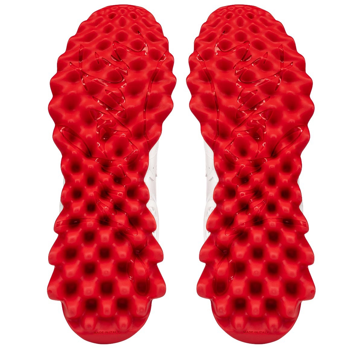 Christian Louboutin Men Loubishark Flat White/Black/Red - Image 15