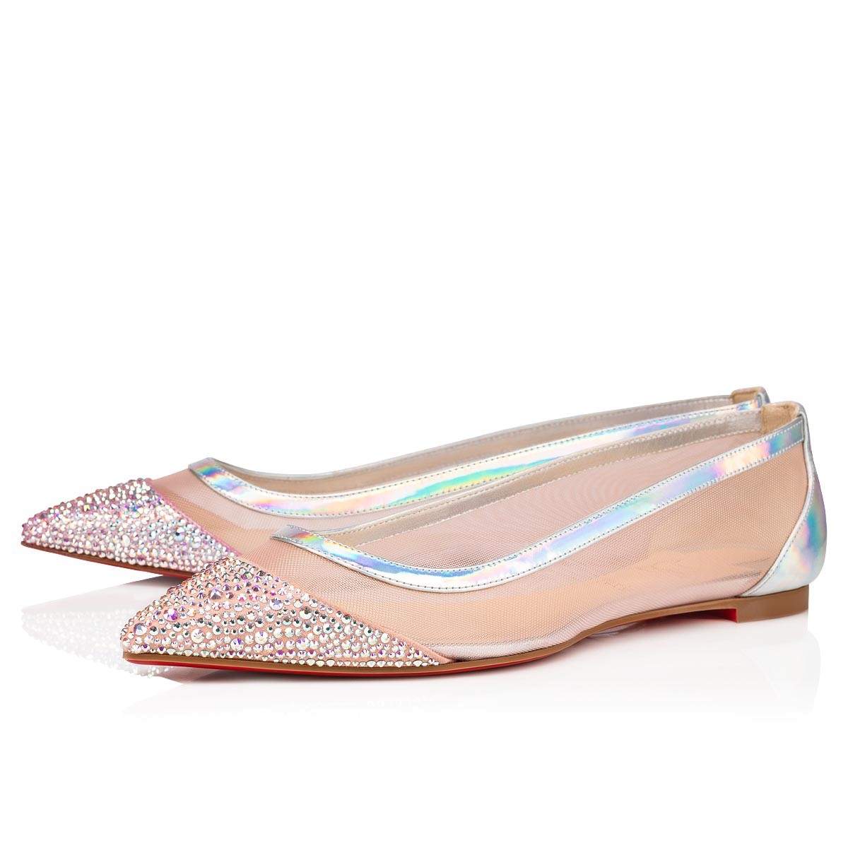 Christian Louboutin Women Galativi P Strass Flat - Image 2