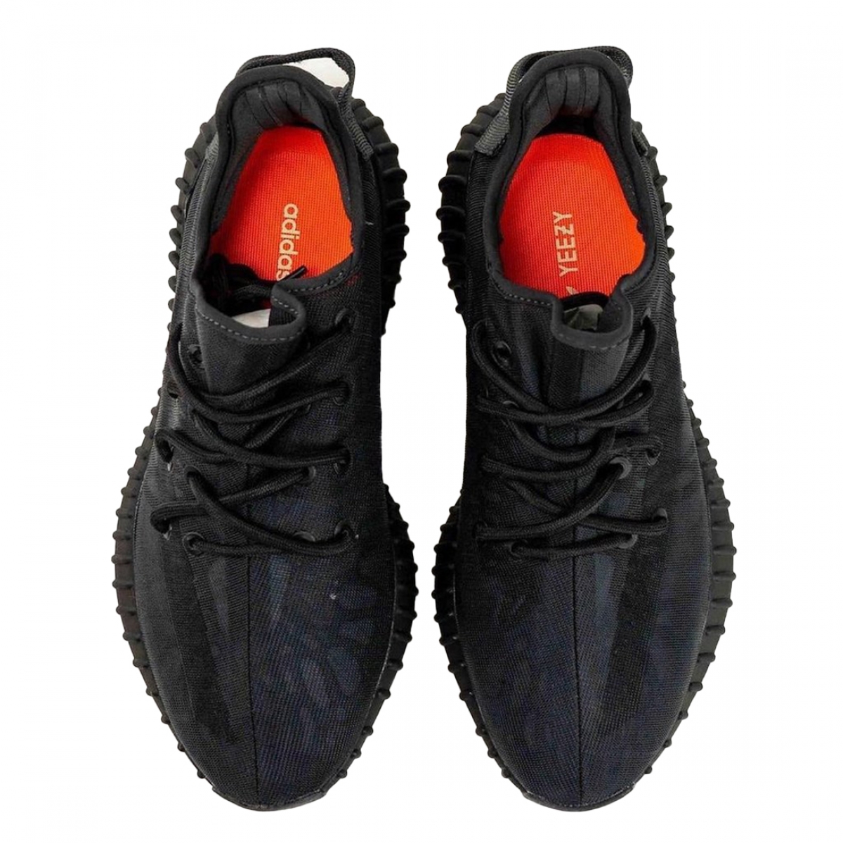 jet black yeezys