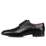 Christian Louboutin Men Eygeny Flat Black/Brown