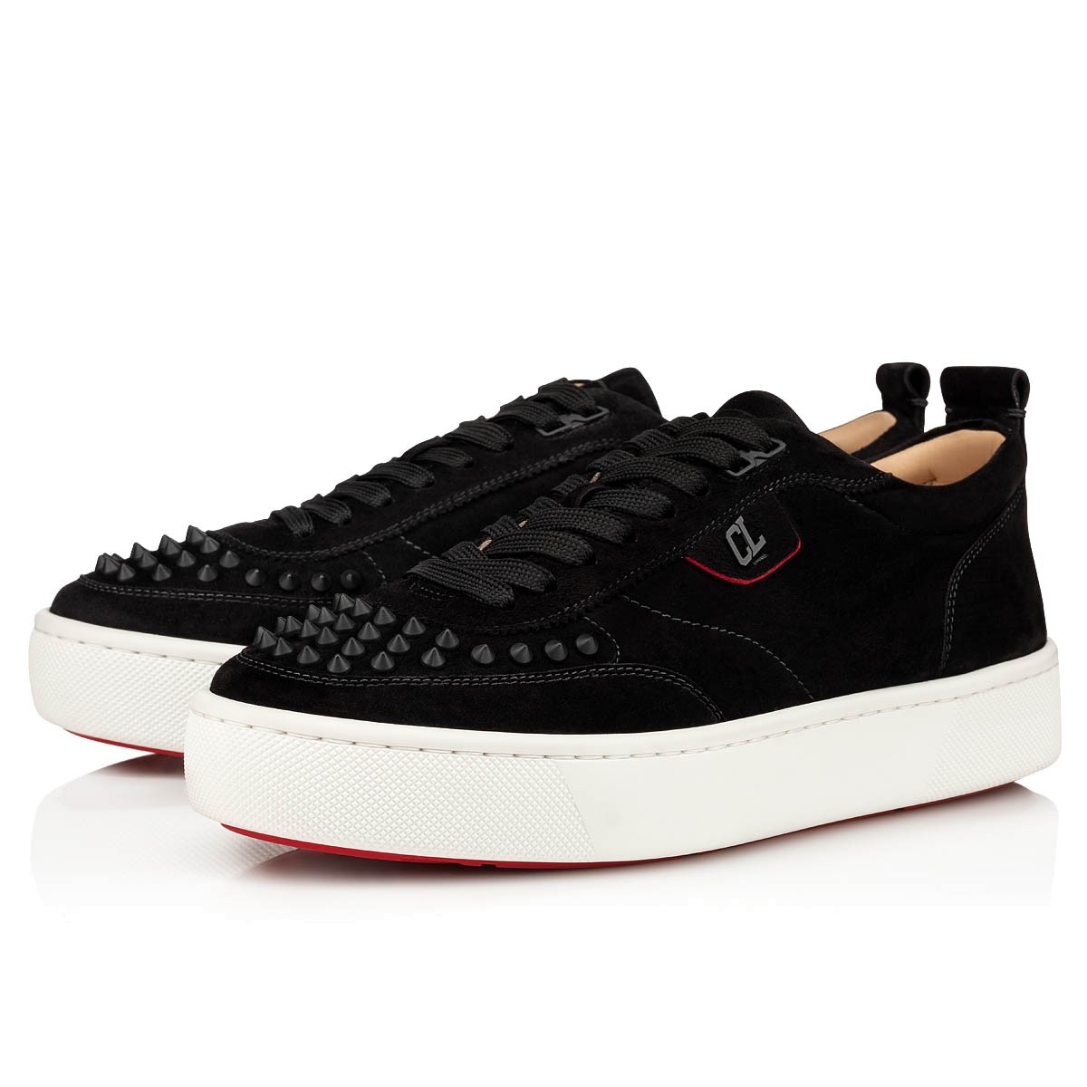 Christian Louboutin Men Happyrui Spikes Flat - Image 3