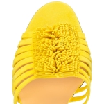 Christian Louboutin Belbrossa Yellow/Black 55 mm - Image 5