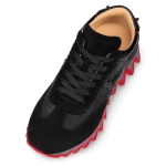 Christian Louboutin Men Loubishark Flat Black/Red - Image 5