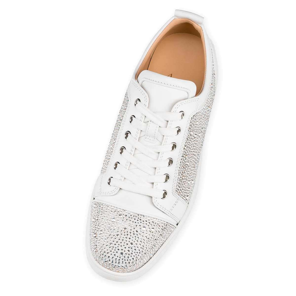 Christian Louboutin Men Louis Junior Strass Flat - Image 9