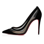 Christian Louboutin Galativi 100 mm Women Heels Black/White