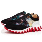 Christian Louboutin Men Loubishark Flat Black/Red - Image 4