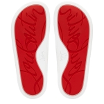 Christian Louboutin Men Pool Fun Flat White - Image 5