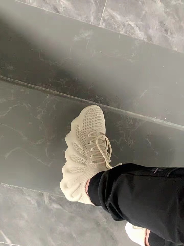 Yeezy 450 “Cloud White” photo review