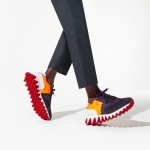 Christian Louboutin Men Loubishark Flat White/Black/Red - Image 14