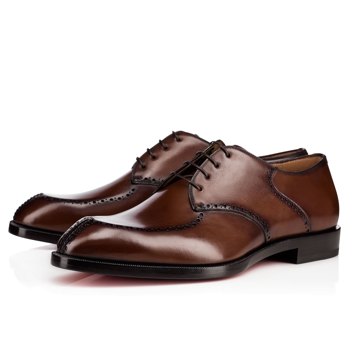 Christian Louboutin Men A Mon Homme Flat Brown - Image 2