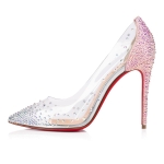 Christian Louboutin Double L Pump Strass 100 mm