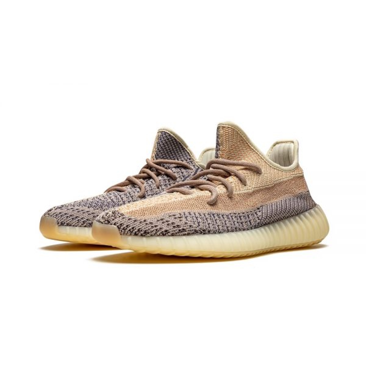 Yeezy Boost 350 V2 Sports Shoes Ash Pearl-GY7658 - Image 2