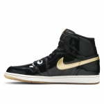 Air Jordan 1 Retro High OG Black Gold PL