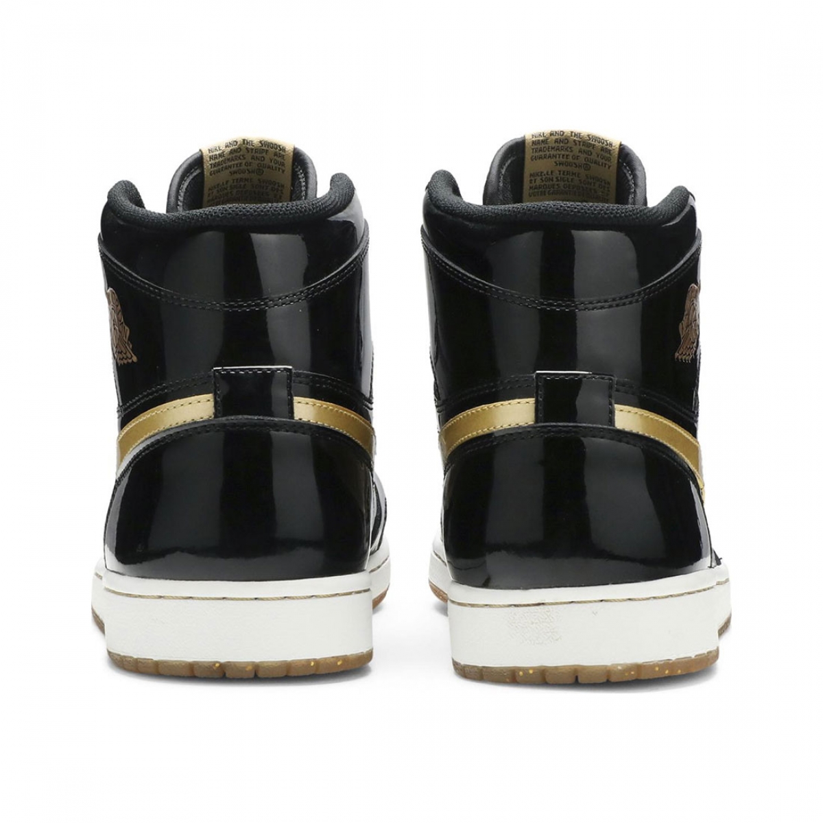 Air Jordan 1 Retro High OG Black Gold PL - Image 5