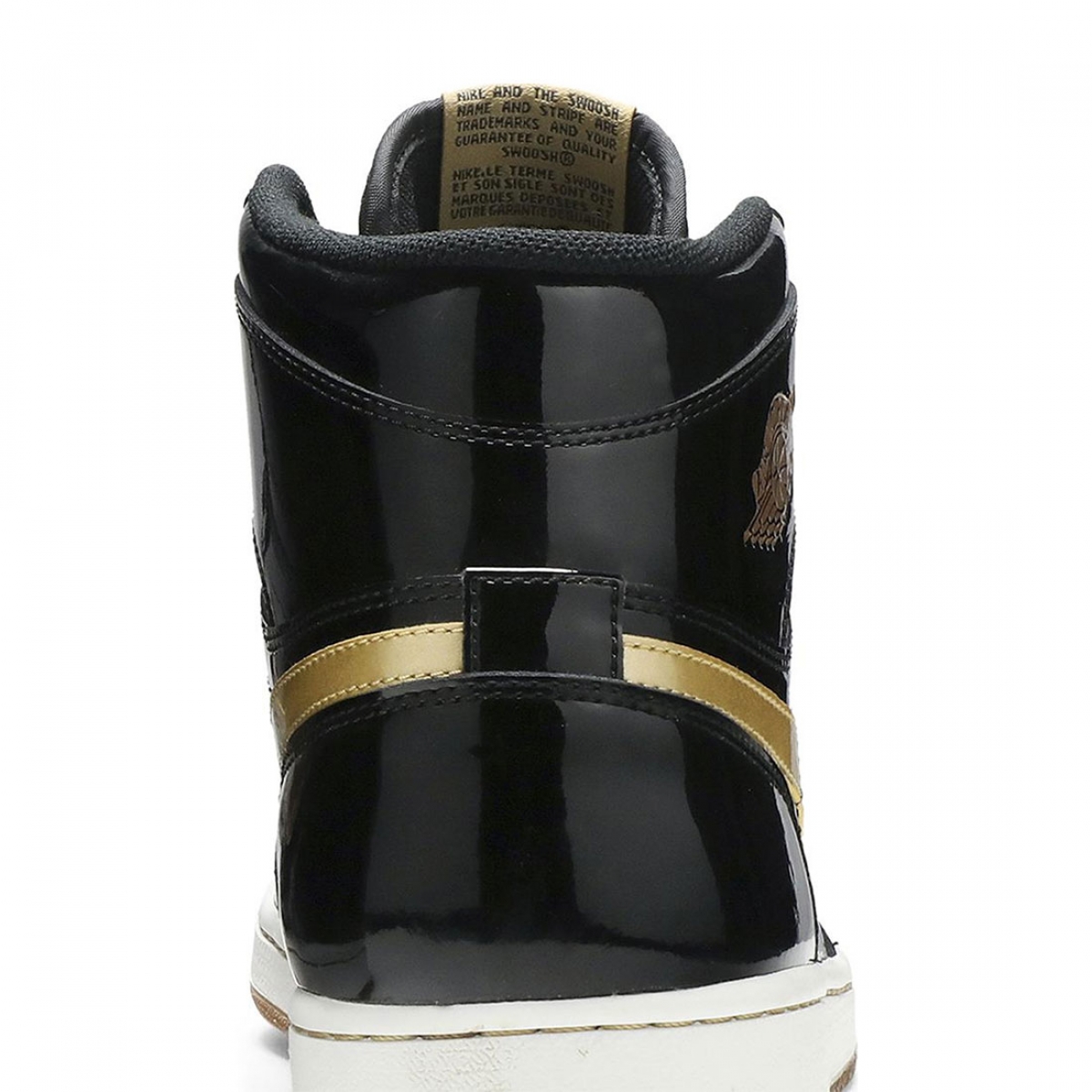 Air Jordan 1 Retro High OG Black Gold PL - Image 6