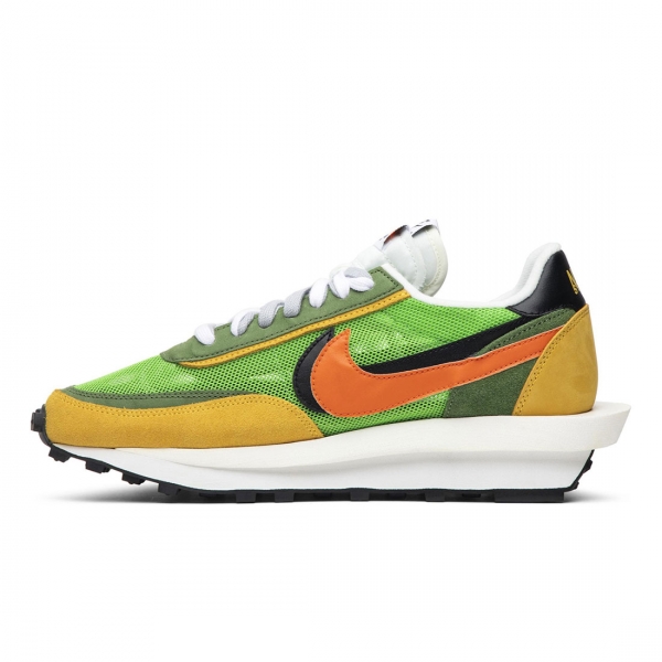 nike ld waffle sacai green gusto