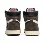 Travis Scott x Air Jordan 1 Retro High OG 'Mocha' - Image 5