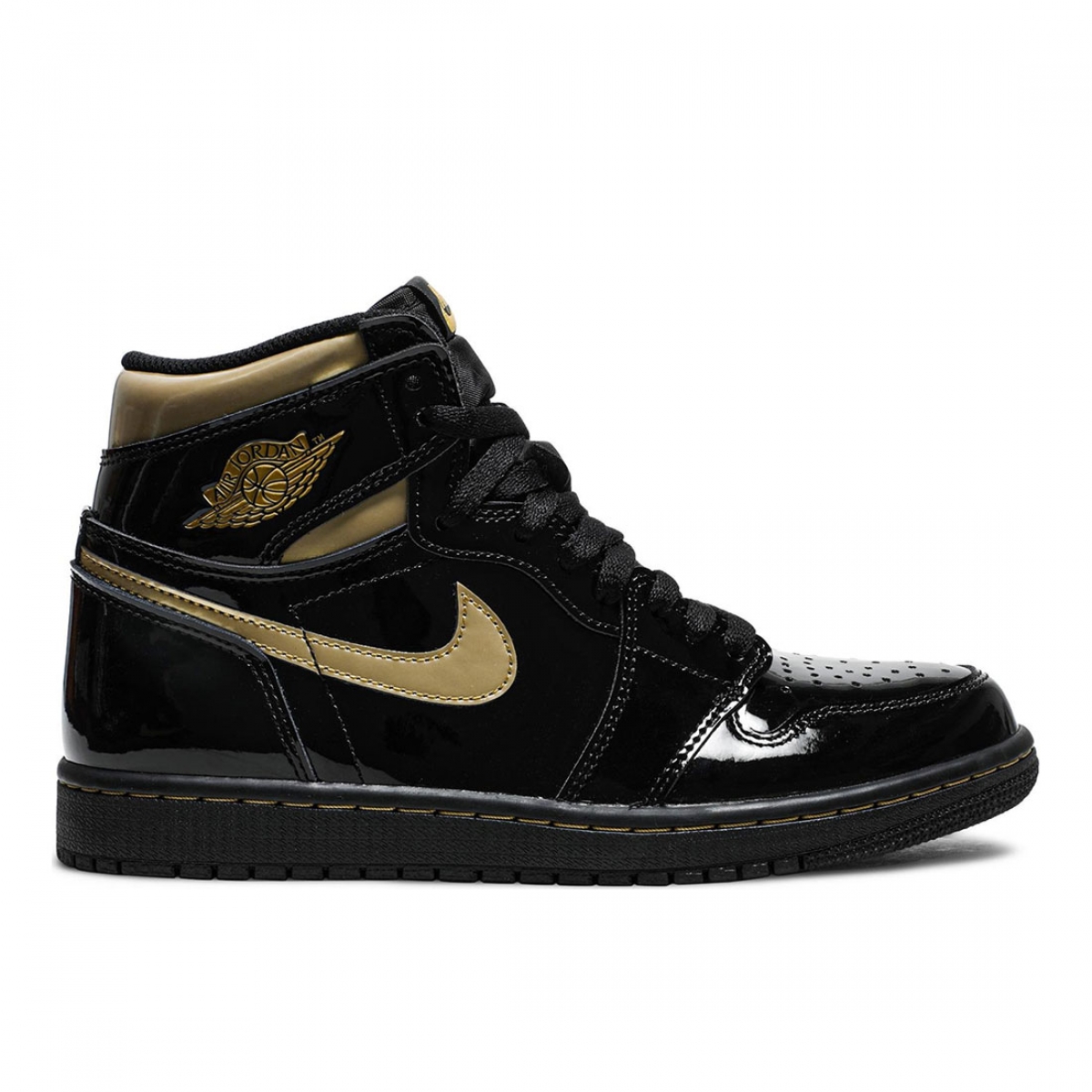 Air Jordan 1 High OG Black Gold - Image 2