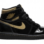Air Jordan 1 High OG Black Gold - Image 3