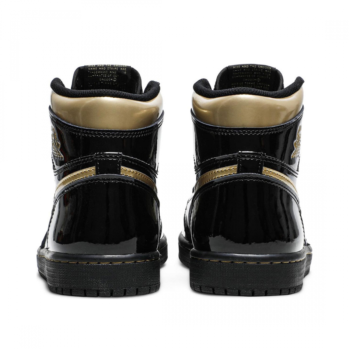Air Jordan 1 High OG Black Gold - Image 5