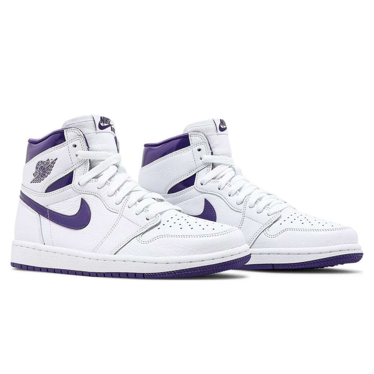 Wmns Air Jordan 1 High OG Court Purple - Image 4