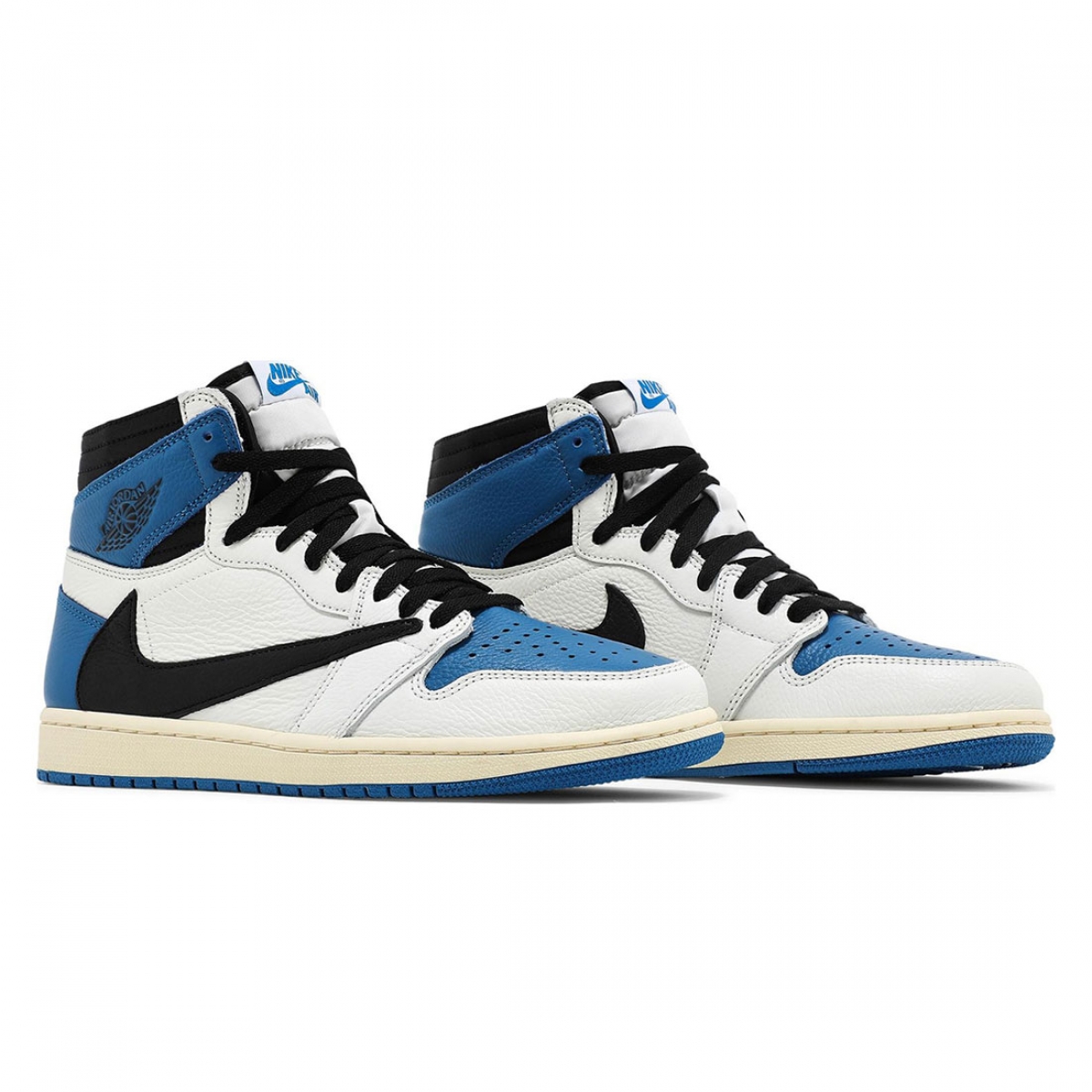 Travis Scott x Fragment x Air Jordan 1 High OG SP Sneakers - Image 4