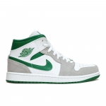Air Jordan 1 Mid SE Grey Pine Green - Image 2
