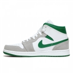 Air Jordan 1 Mid SE Grey Pine Green