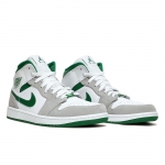 Air Jordan 1 Mid SE Grey Pine Green - Image 4
