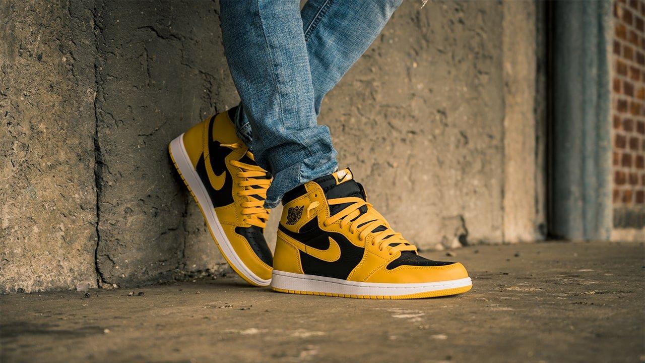 Air Jordan 1 High Retro Og Pollen Pk Shoes 