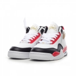 Nike Air Flight Legacy 89 White Black Red Metallic Gold - Image 4