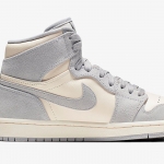 Wmns Air Jordan 1 High Premium Atmosphere Grey - Image 3
