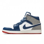 Air Jordan 1 Mid 'True Blue'