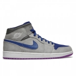 Air Jordan 1 Mid Matte Silver Purple - Image 2