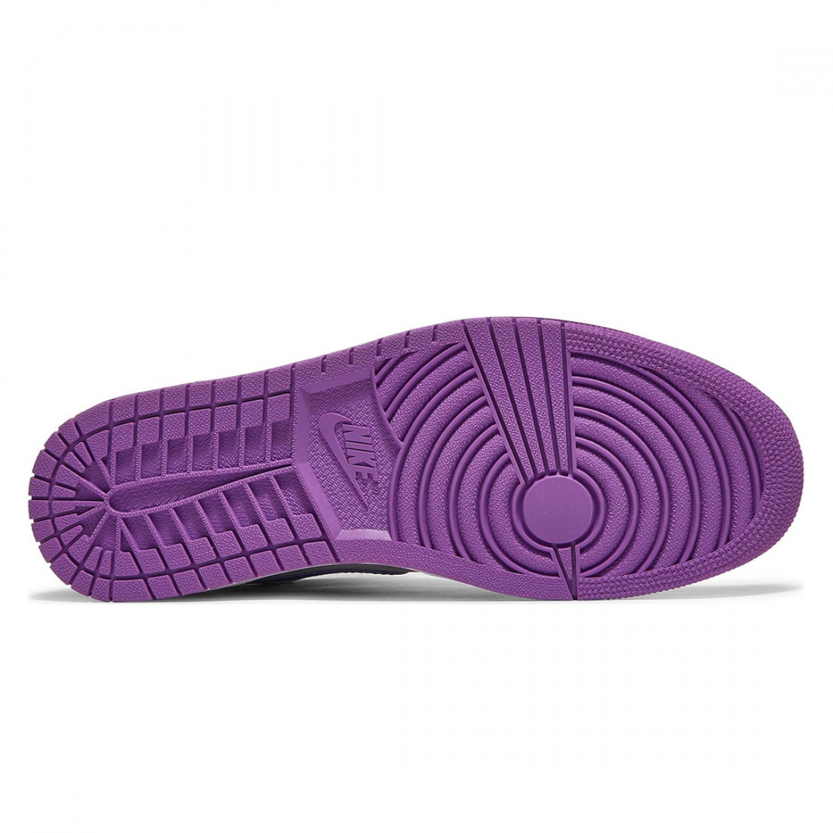 Air Jordan 1 Mid Matte Silver Purple - Image 4