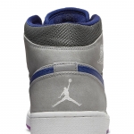Air Jordan 1 Mid Matte Silver Purple - Image 8
