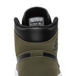 Air Jordan 1 Mid Olive Canvas - Image 6