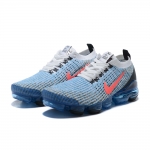 Nike Air VaporMax Flyknit 3 Photo Blue Gold - Image 3