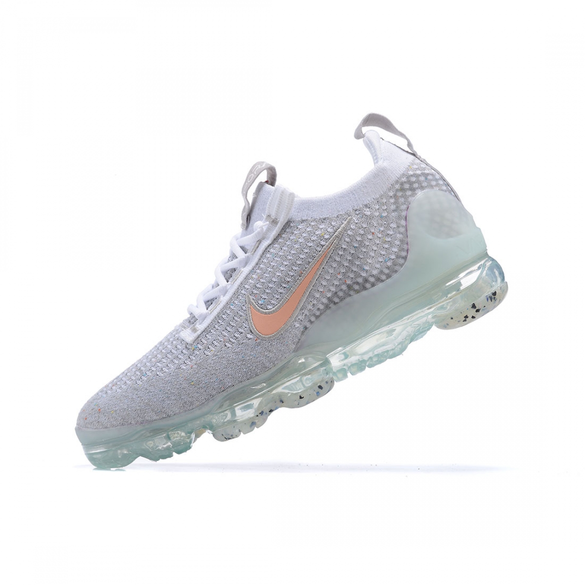 Air VaporMax 2021 Flyknit GS 'Pure Platinum Mint Foam' - Image 2
