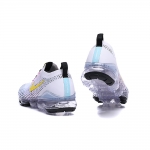 Nike Air VaporMax Flyknit 3 White Dynamic Yellow - Image 7