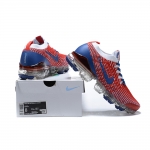 Nike Air VaporMax Flyknit 3 White/Blue/Red - Image 5